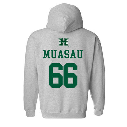 Hawaii - NCAA Football : Sergio Muasau - Classic Shersey Hooded Sweatshirt