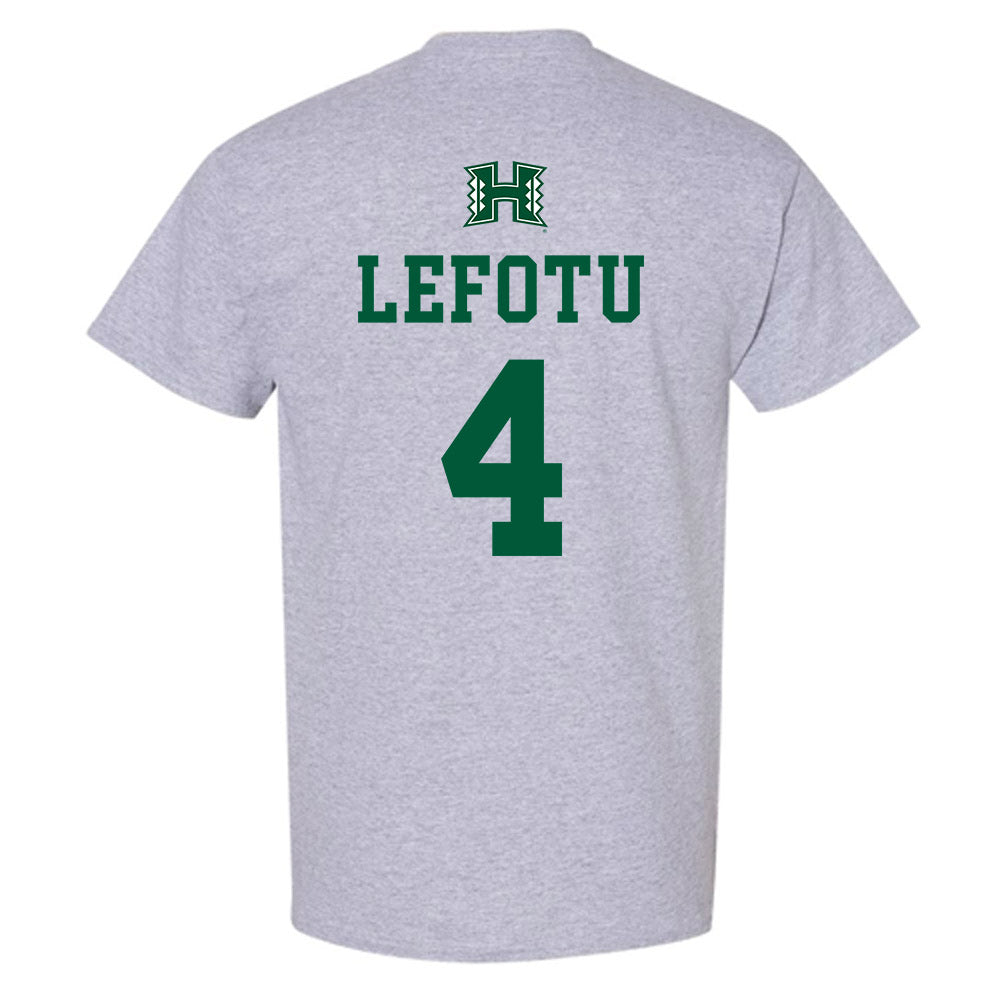 Hawaii - NCAA Women's Basketball : Jovi Lefotu - Classic Shersey T-Shirt-1