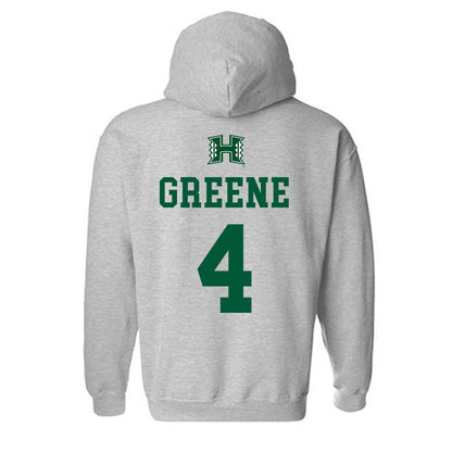 Hawaii - NCAA Men's Basketball : Marcus Greene - Classic Shersey Hooded Sweatshirt