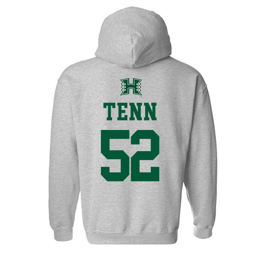 Hawaii - NCAA Baseball : Zacary Tenn - Classic Shersey Hooded Sweatshirt-1