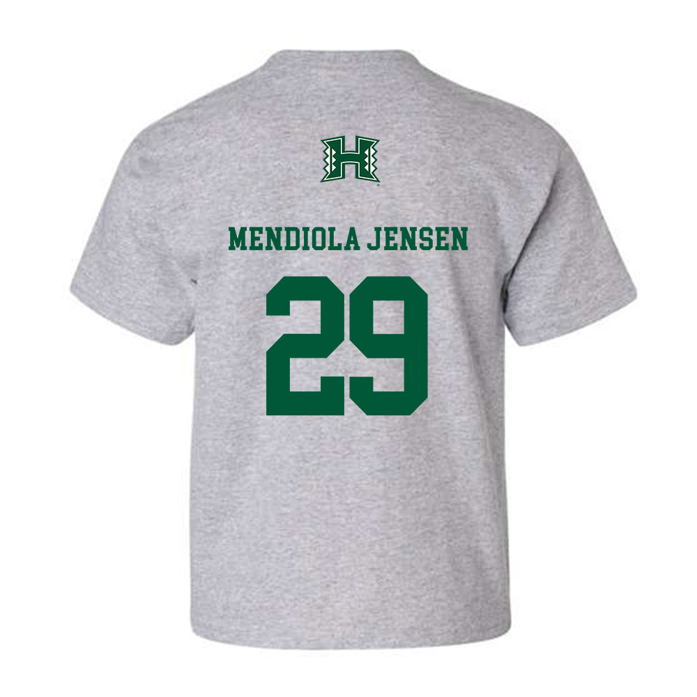 Hawaii - NCAA Football : Kilinahe Mendiola-Jensen - Youth T-Shirt