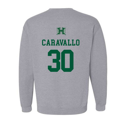 Hawaii - NCAA Football : Nazaiah Caravallo - Classic Shersey Crewneck Sweatshirt