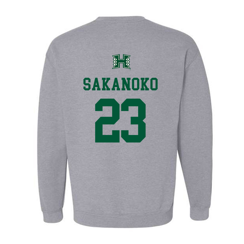 Hawaii - NCAA Men's Volleyball : Louis Sakanoko - Classic Shersey Crewneck Sweatshirt-1