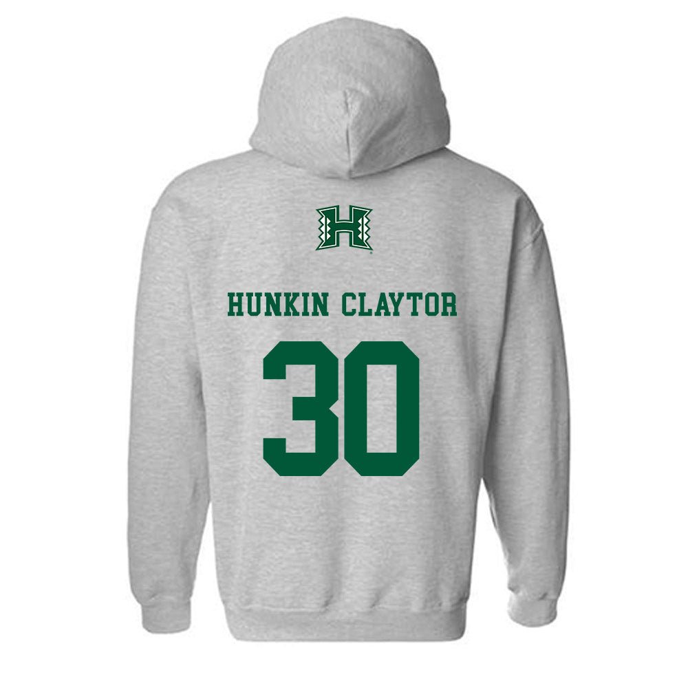 Hawaii - NCAA Men's Basketball : Aaron Hunkin-Claytor - Classic Shersey Hooded Sweatshirt