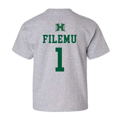 Hawaii - NCAA Women's Basketball : Kira-May Filemu - Classic Shersey Youth T-Shirt-1