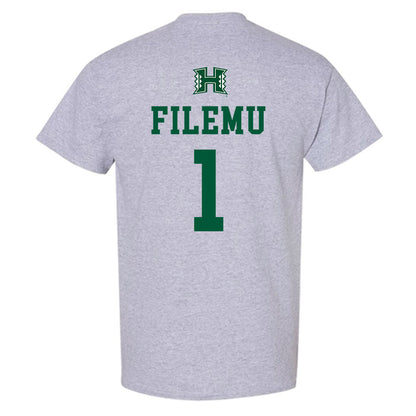 Hawaii - NCAA Women's Basketball : Kira-May Filemu - Classic Shersey T-Shirt-1
