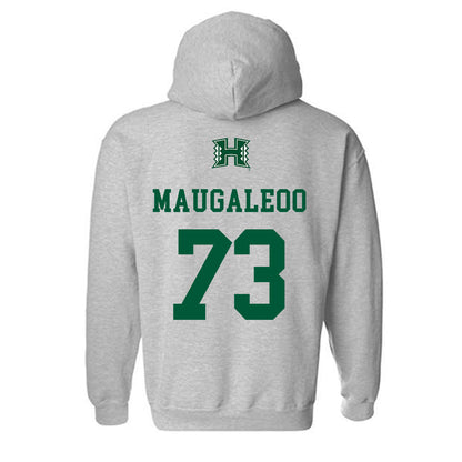 Hawaii - NCAA Football : Isaac Maugaleoo - Hooded Sweatshirt
