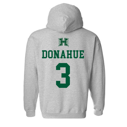 Hawaii - NCAA Baseball : Jordan Donahue - Classic Shersey Hooded Sweatshirt-1