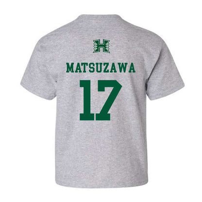 Hawaii - NCAA Football : Kansei Matsuzawa - Youth T-Shirt