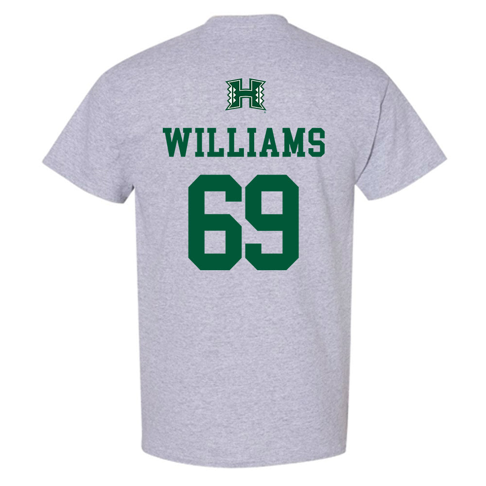 Hawaii - NCAA Football : Daniel Williams - T-Shirt