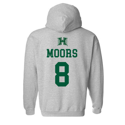 Hawaii - NCAA Women's Basketball : Rebecca Moors - Classic Shersey Hooded Sweatshirt-1