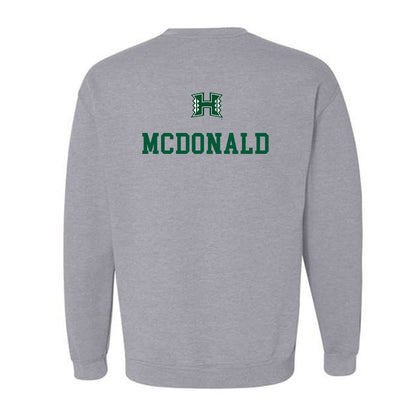 Hawaii - NCAA Women's Track & Field : Clara McDonald - Classic Shersey Crewneck Sweatshirt-1