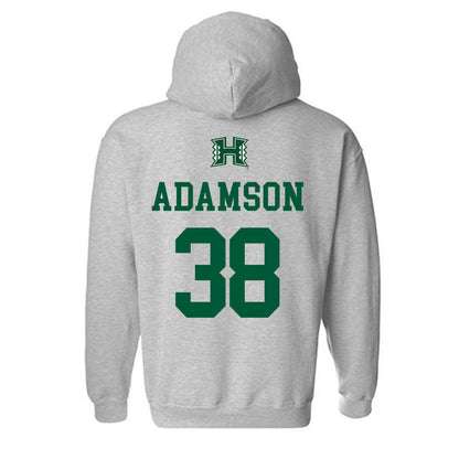 Hawaii - NCAA Baseball : Charlie Adamson - Classic Shersey Hooded Sweatshirt-1