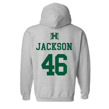 Hawaii - NCAA Baseball : Tobey Jackson - Classic Shersey Hooded Sweatshirt-1
