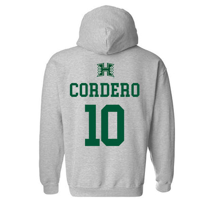 Hawaii - NCAA Football : David Cordero - Hooded Sweatshirt