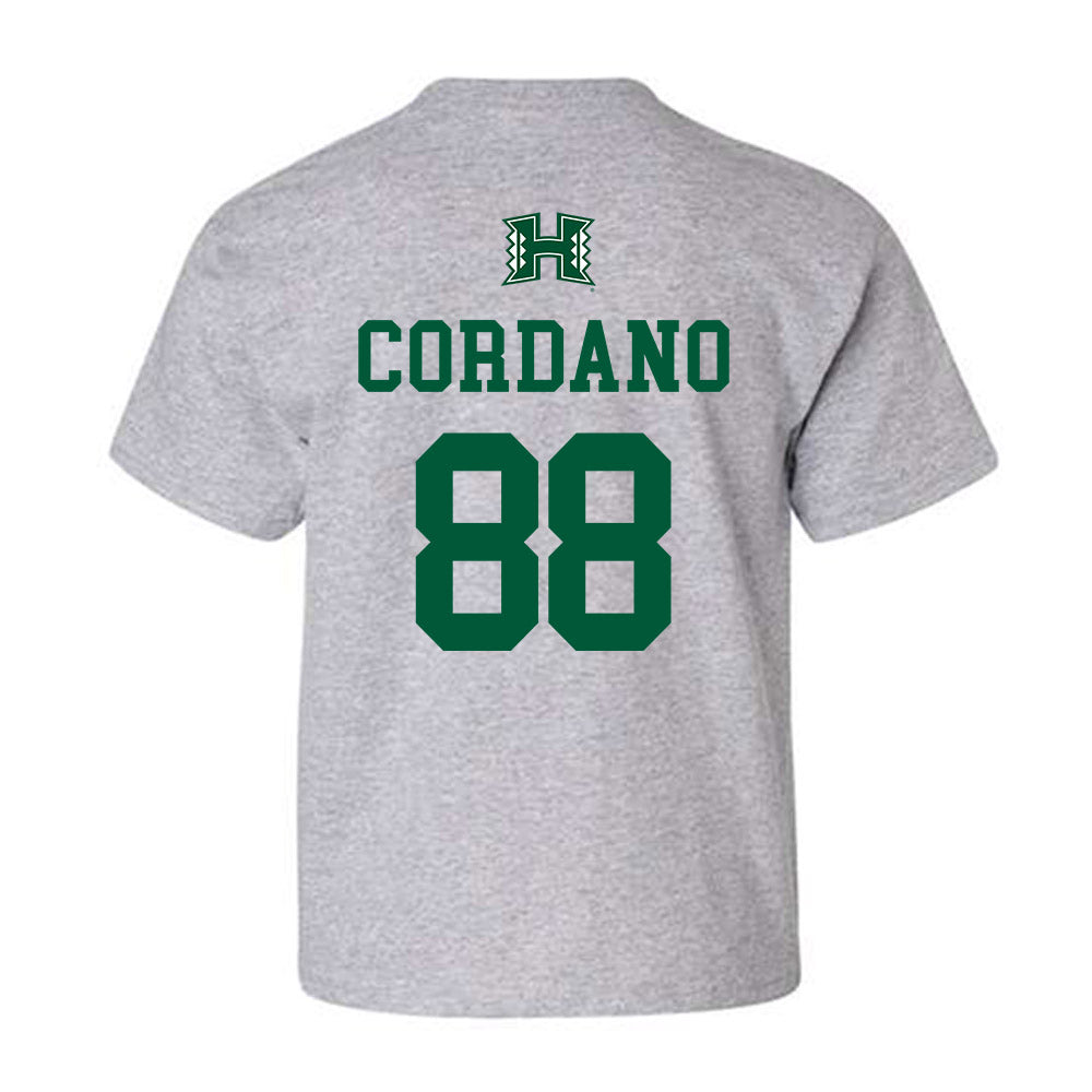 Hawaii - NCAA Football : Alan Cordano - Classic Shersey Youth T-Shirt-1