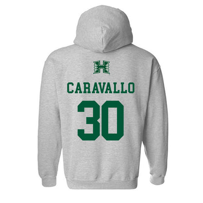 Hawaii - NCAA Football : Nazaiah Caravallo - Classic Shersey Hooded Sweatshirt