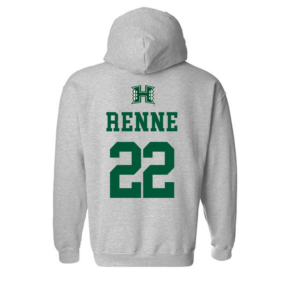Hawaii - NCAA Baseball : Dalton Renne - Classic Shersey Hooded Sweatshirt-1