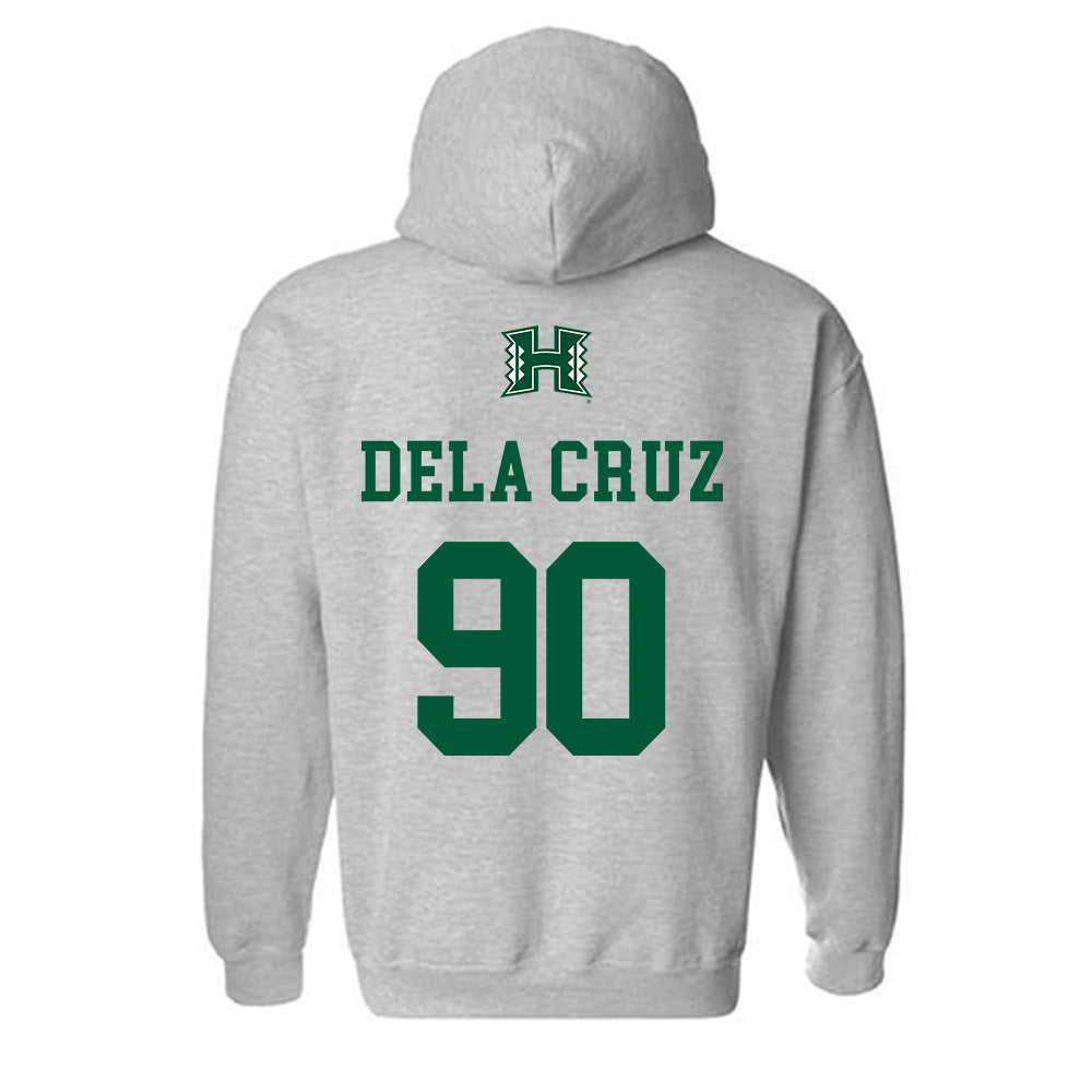 Hawaii - NCAA Football : Ha'aheo Dela Cruz - Hooded Sweatshirt