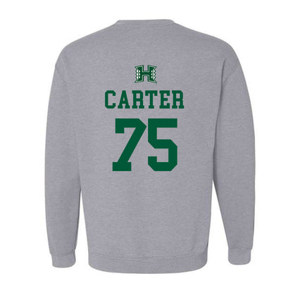 Hawaii - NCAA Football : Kaleb Carter - Crewneck Sweatshirt