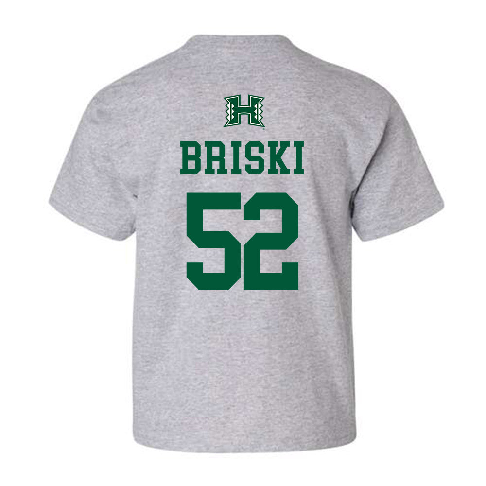Hawaii - NCAA Football : Dean Briski - Youth T-Shirt