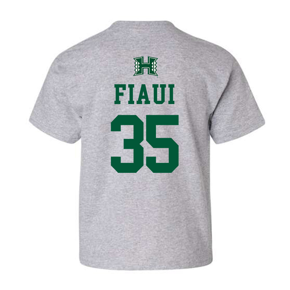 Hawaii - NCAA Football : Junior Fiaui - Youth T-Shirt