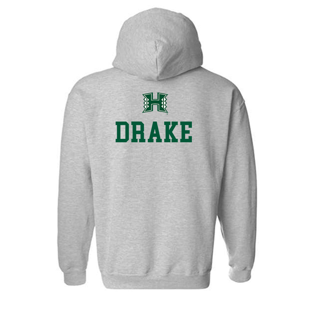 Hawaii - NCAA Women's Track & Field : Elise Drake - Classic Shersey Hooded Sweatshirt-1