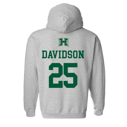 Hawaii - NCAA Women's Soccer : Alice Davidson - Classic Shersey Hooded Sweatshirt-1