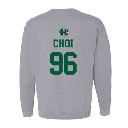 Hawaii - NCAA Football : Andrew Choi - Classic Shersey Crewneck Sweatshirt-1