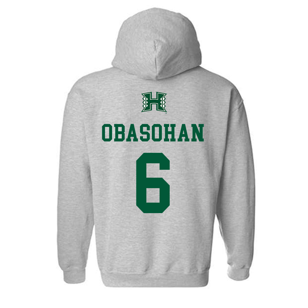 Hawaii - NCAA Men's Basketball : Samuel Osahon Obasohan - Classic Shersey Hooded Sweatshirt