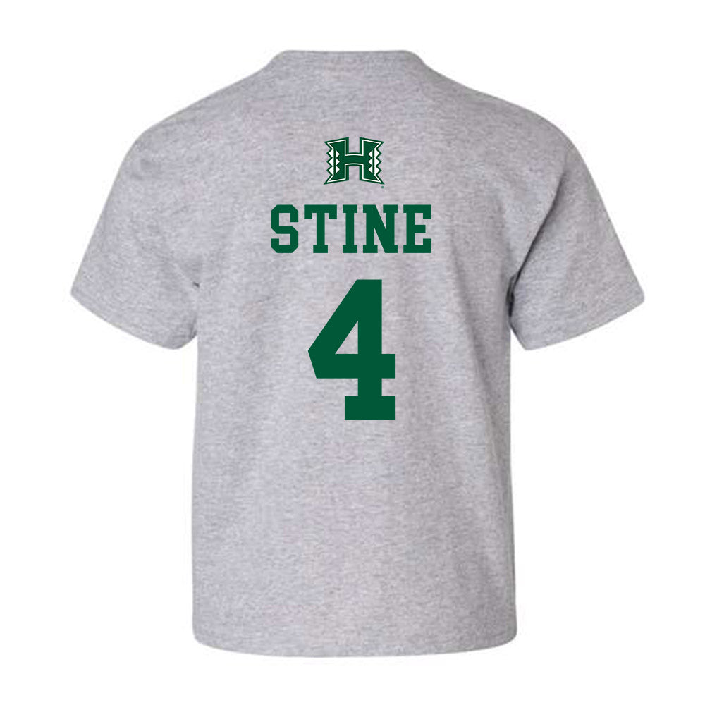 Hawaii - NCAA Football : Cameron Stine - Youth T-Shirt