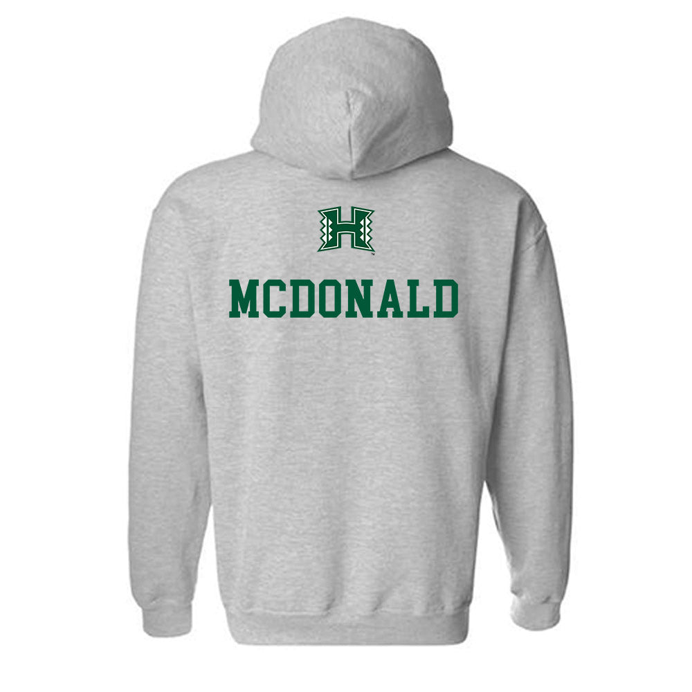 Hawaii - NCAA Women's Track & Field : Clara McDonald - Classic Shersey Hooded Sweatshirt