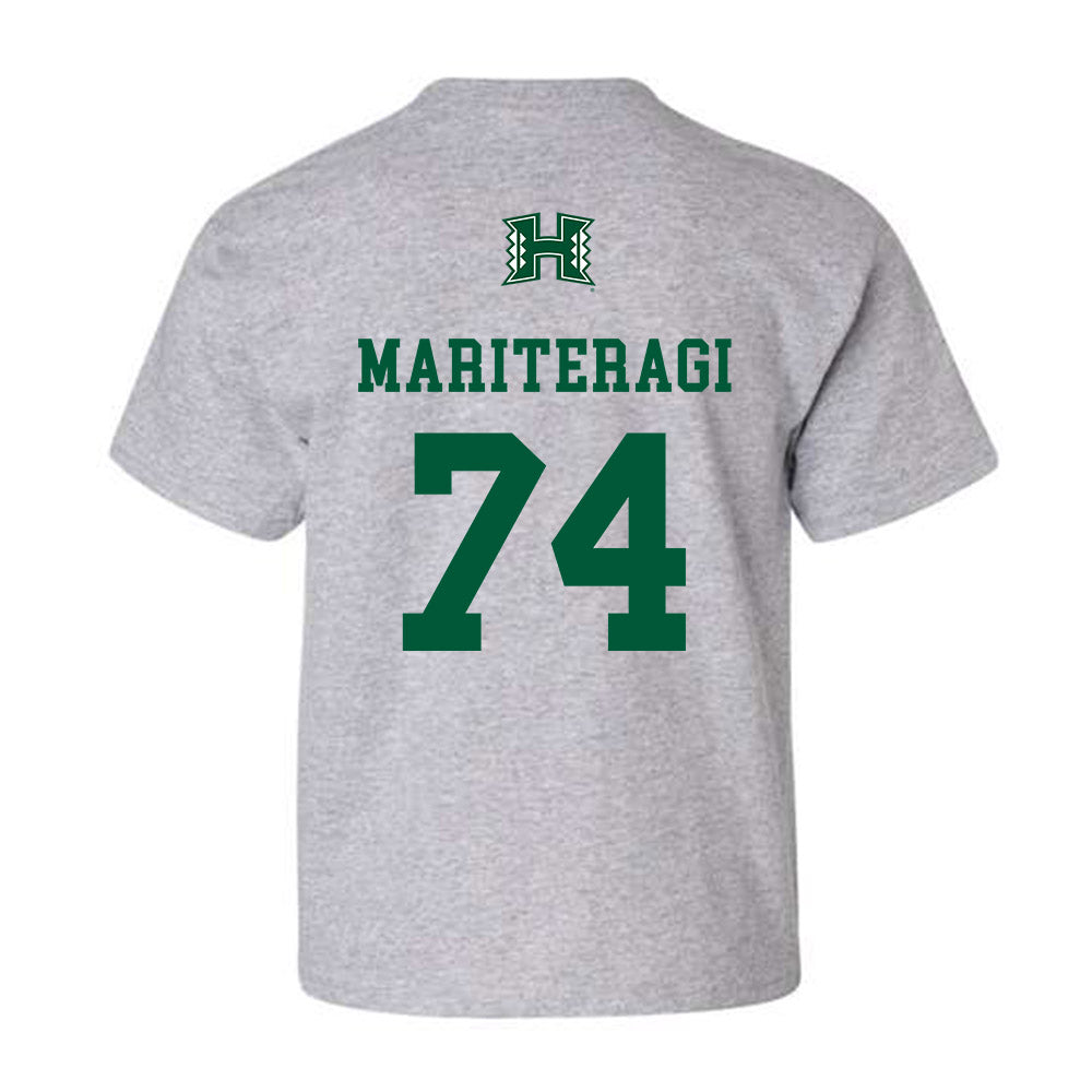 Hawaii - NCAA Football : Micah Mariteragi - Youth T-Shirt