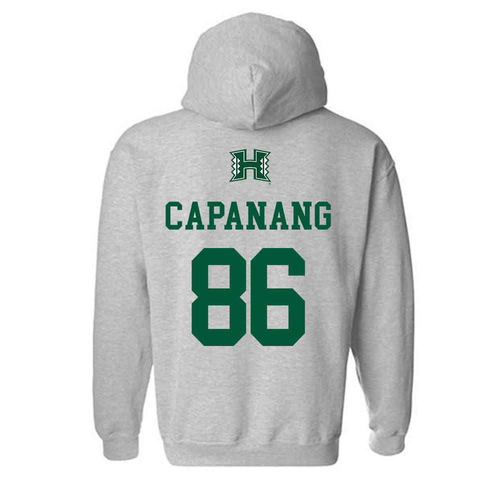 Hawaii - NCAA Football : Carlito Capanang - Classic Shersey Hooded Sweatshirt