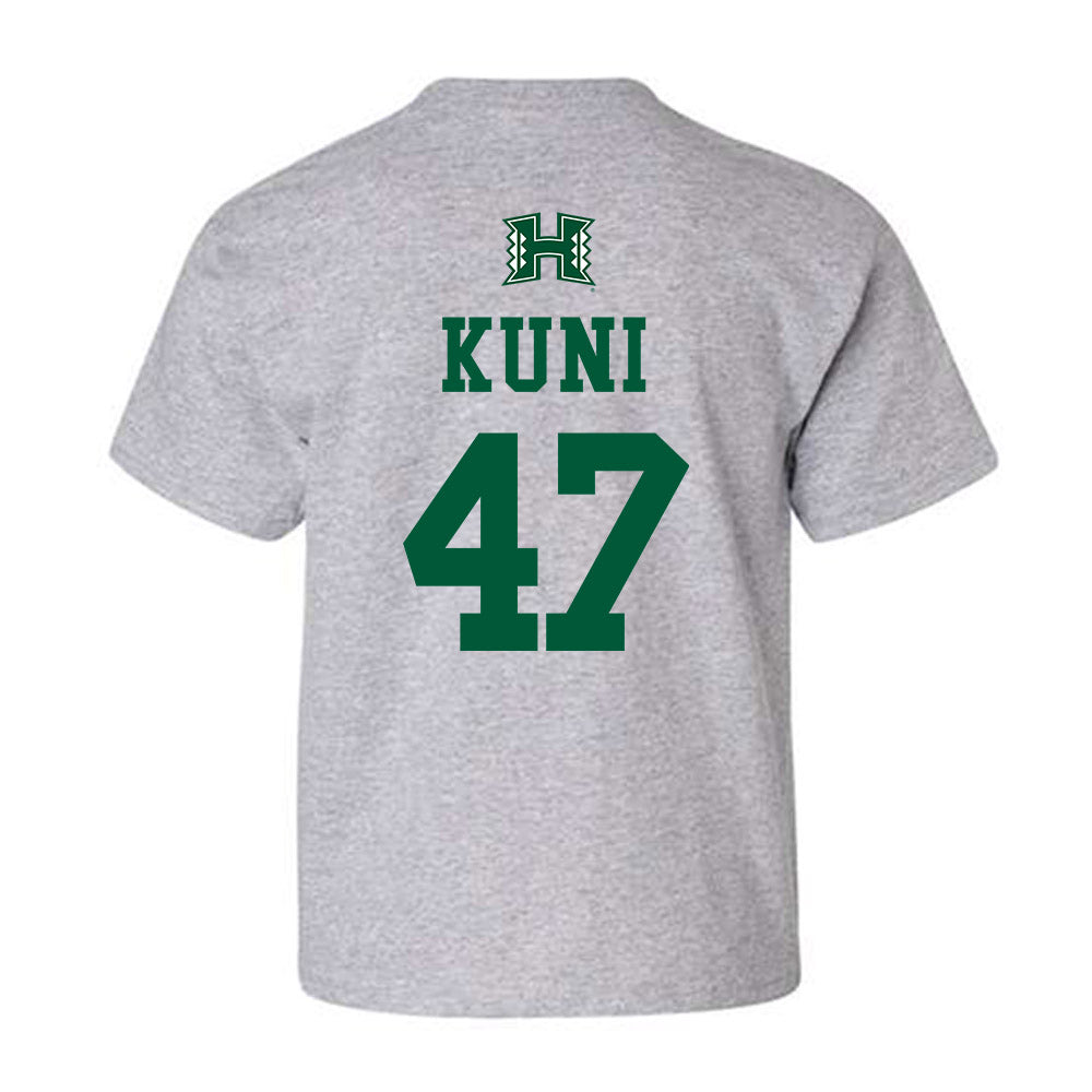 Hawaii - NCAA Baseball : Aidan Kuni - Classic Shersey Youth T-Shirt-1