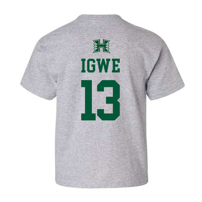 Hawaii - NCAA Men's Basketball : Roy Hideki Igwe - Classic Shersey Youth T-Shirt