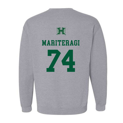 Hawaii - NCAA Football : Micah Mariteragi - Crewneck Sweatshirt