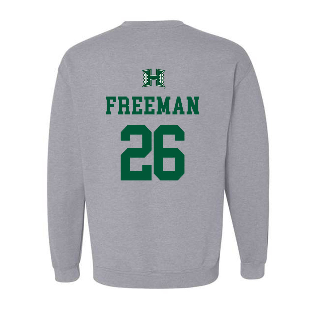 Hawaii - NCAA Football : Deliyon Freeman - Crewneck Sweatshirt