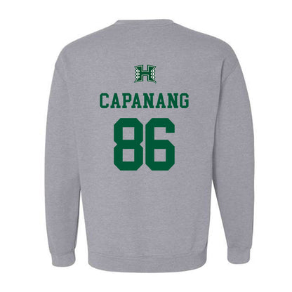 Hawaii - NCAA Football : Carlito Capanang - Classic Shersey Crewneck Sweatshirt