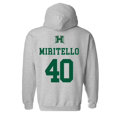 Hawaii - NCAA Baseball : Kyler Miritello - Classic Shersey Hooded Sweatshirt