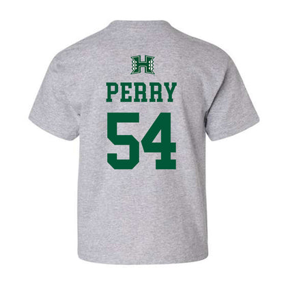 Hawaii - NCAA Football : Christian Perry - Youth T-Shirt