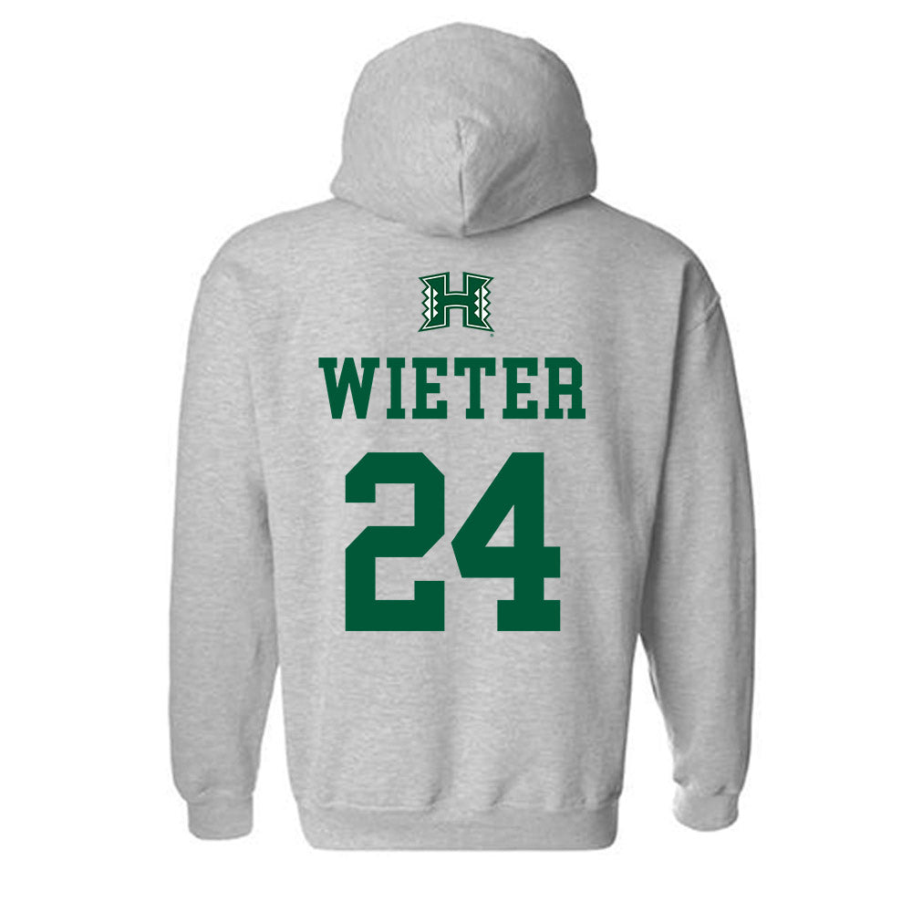 Hawaii - NCAA Men's Volleyball : Clay Wieter - Classic Shersey Hooded Sweatshirt-1