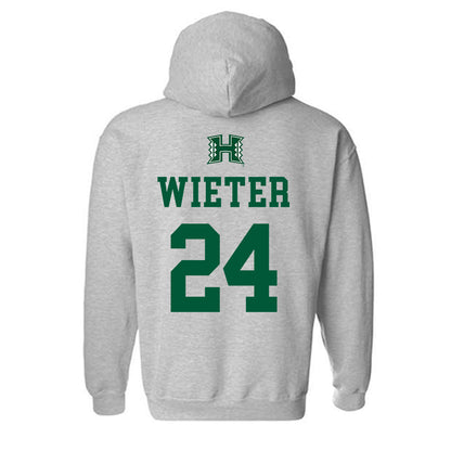 Hawaii - NCAA Men's Volleyball : Clay Wieter - Classic Shersey Hooded Sweatshirt-1