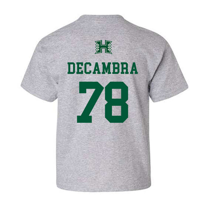 Hawaii - NCAA Football : Blaine Decambra - Classic Shersey Youth T-Shirt-1