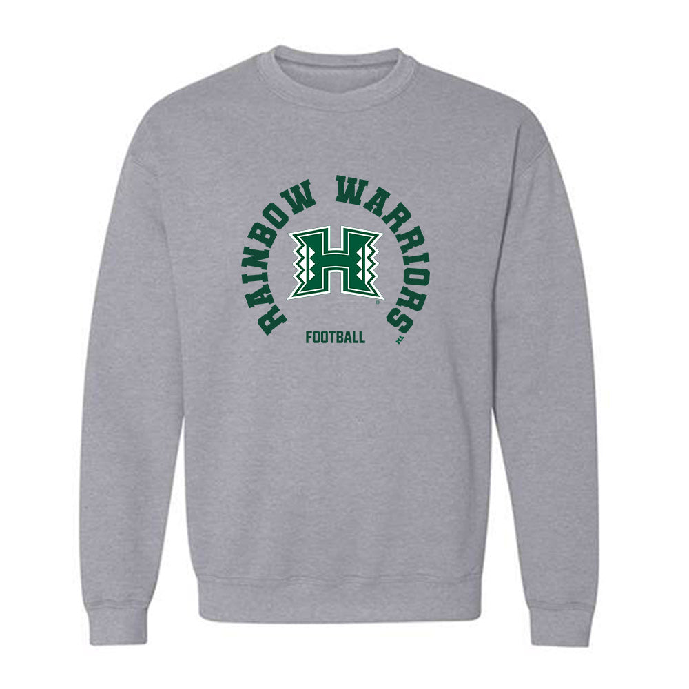 Hawaii - NCAA Football : Ethan Spencer - Classic Shersey Crewneck Sweatshirt-0