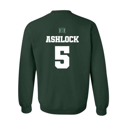 Hawaii - NCAA Football : Pofele Ashlock - Classic Shersey Crewneck Sweatshirt-1