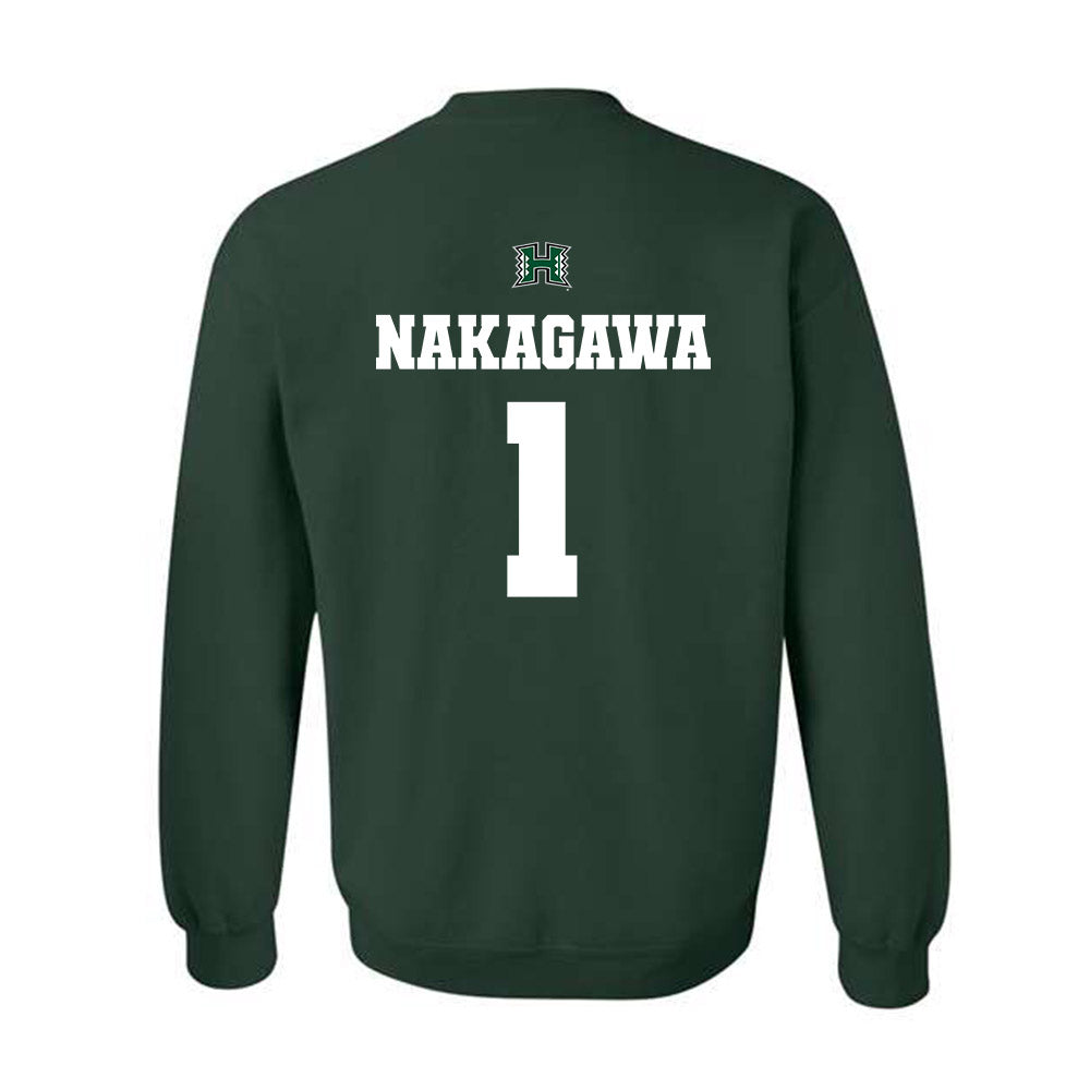 Hawaii - NCAA Softball : Alyssa Nakagawa - Classic Shersey Crewneck Sweatshirt-1