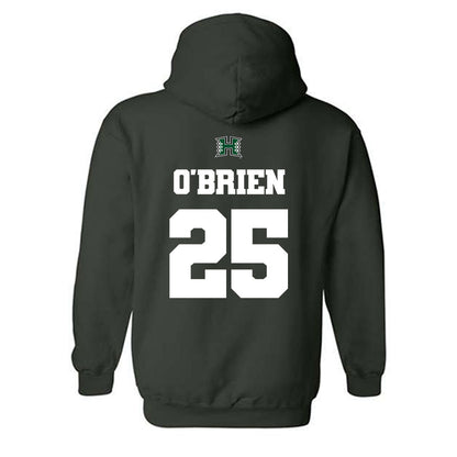 Hawaii - NCAA Baseball : Liam O'Brien - Classic Shersey Hooded Sweatshirt-1