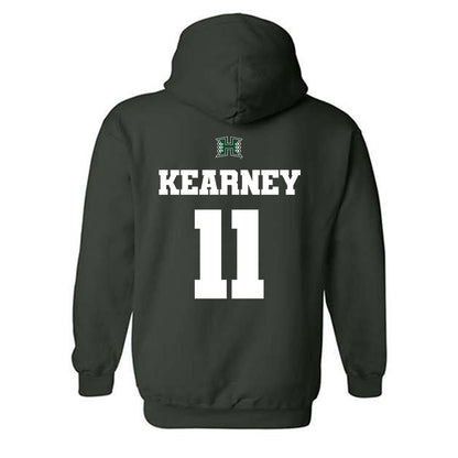 Hawaii - NCAA Men's Volleyball : Finn Kearney - Classic Shersey Hooded Sweatshirt-1