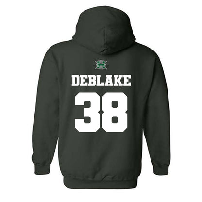 Hawaii - NCAA Football : Kamalu Deblake - Hooded Sweatshirt